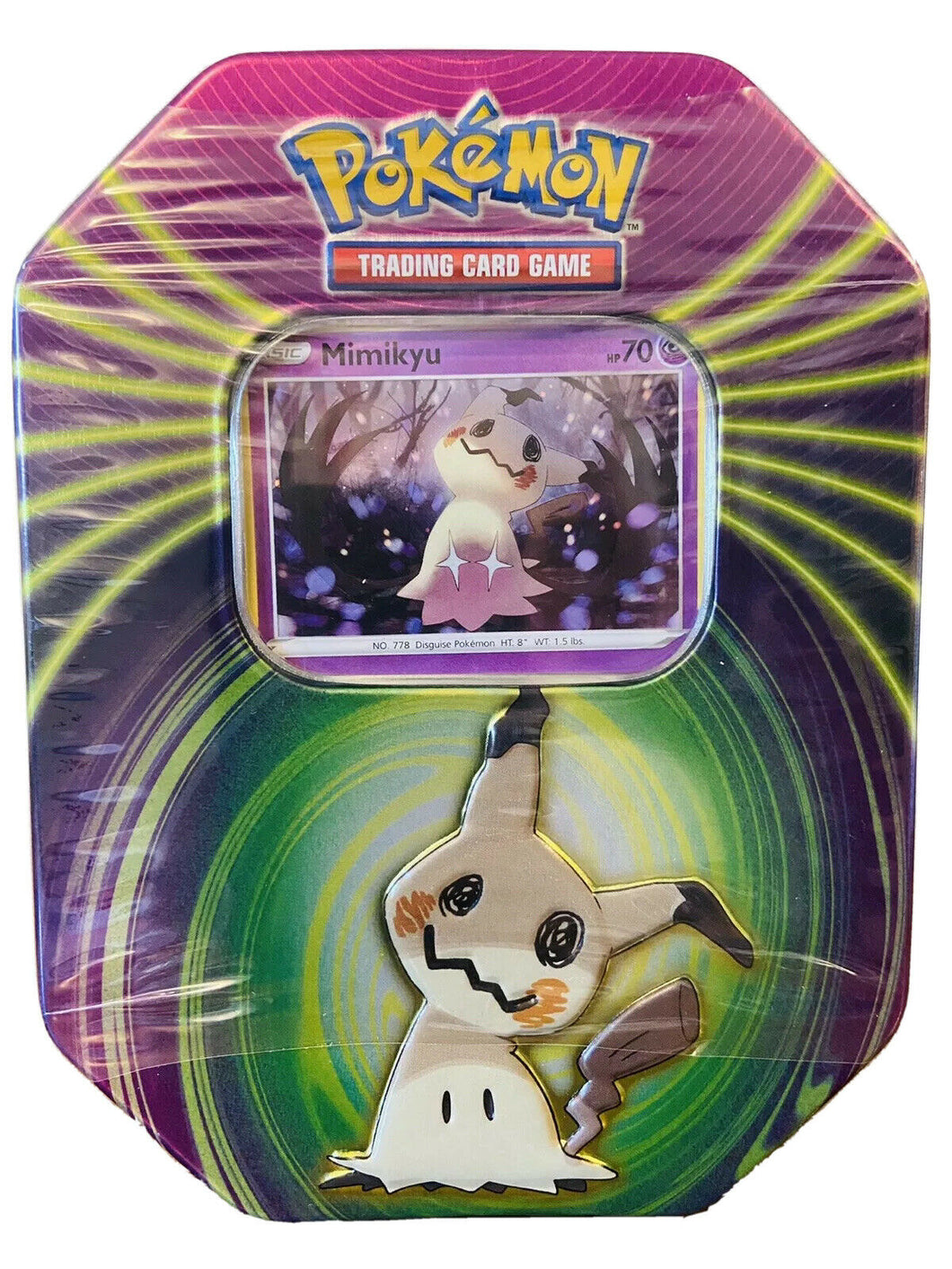 Pokémon TCG Mimikyu Tin Box