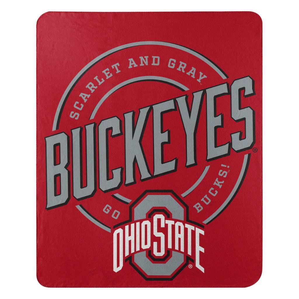Ohio State Buckeyes Campaign Fleece Blanket - walk-of-famesports