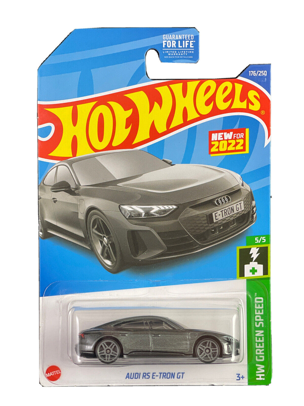 Hot Wheels Audi RS e-tron GT HW Green Speed 5/5 176/250 - Assorted Color