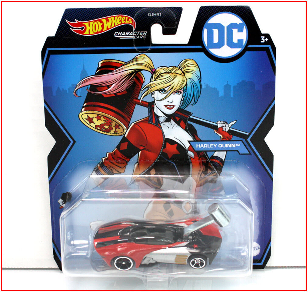 DC Hot Wheels Character Cars Harley Quinn