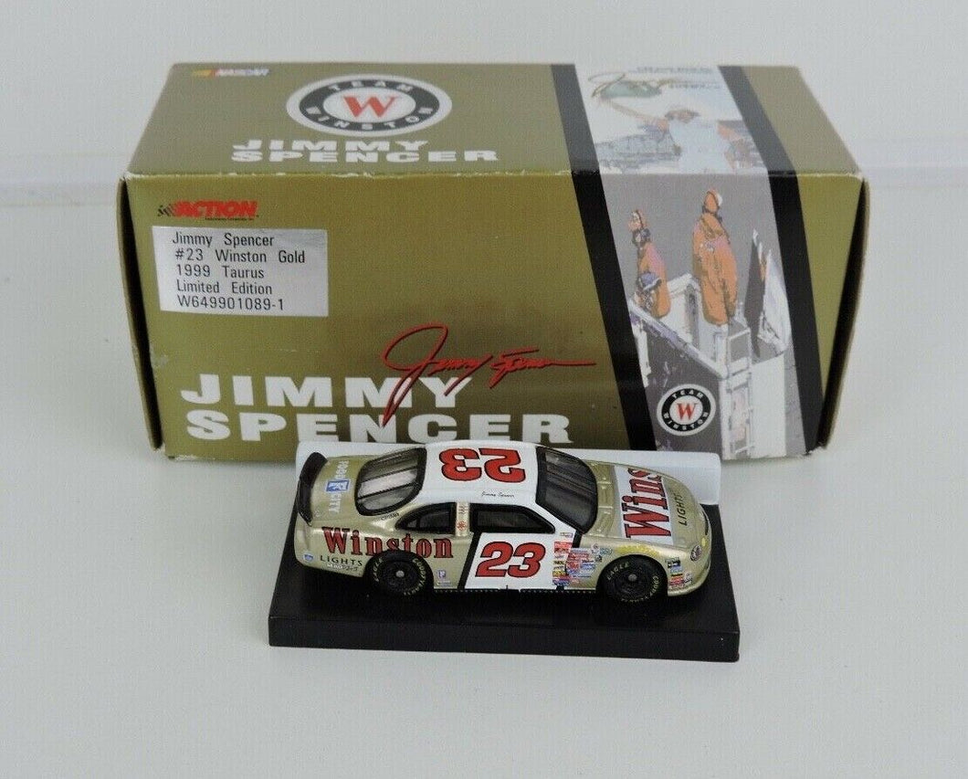 Action Jimmy Spencer 1/64 Scale #23 Winston Gold 1999 Taurus Limited Edition