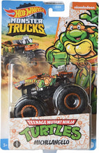Load image into Gallery viewer, Hot Wheels Monster Truck Teenage Mutant Ninja Turtles - assorted - walk-of-famesports
