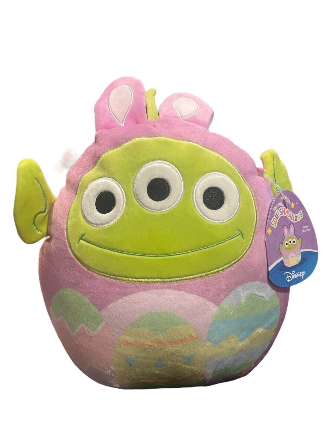 Squishmallows Alien from Toy Story Wearing Bunny Costume 10