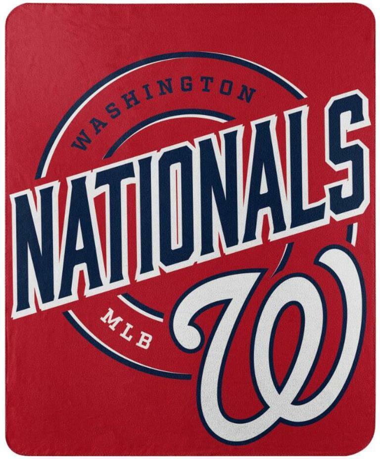 Washington Nationals Campaign Fleece Blanket - walk-of-famesports
