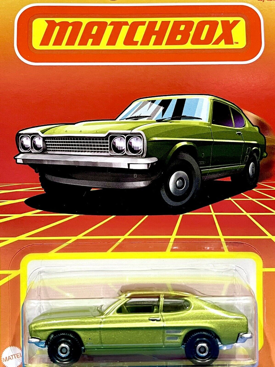 Matchbox Retro Series 1970 Ford Capri 2/24
