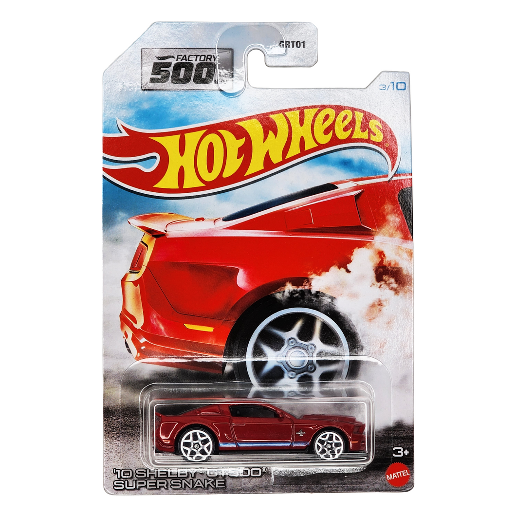Hot Wheels Factory 500 H.P. '10 Shelby GT500 Super Snake