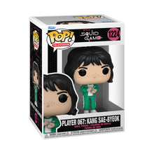 Load image into Gallery viewer, Funko Pop! Squid Game #1224 Player 067 Kang Sae-Byeok
