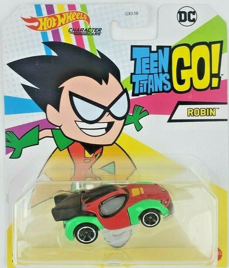 Hot Wheels Teen Titans Robin Character Cars