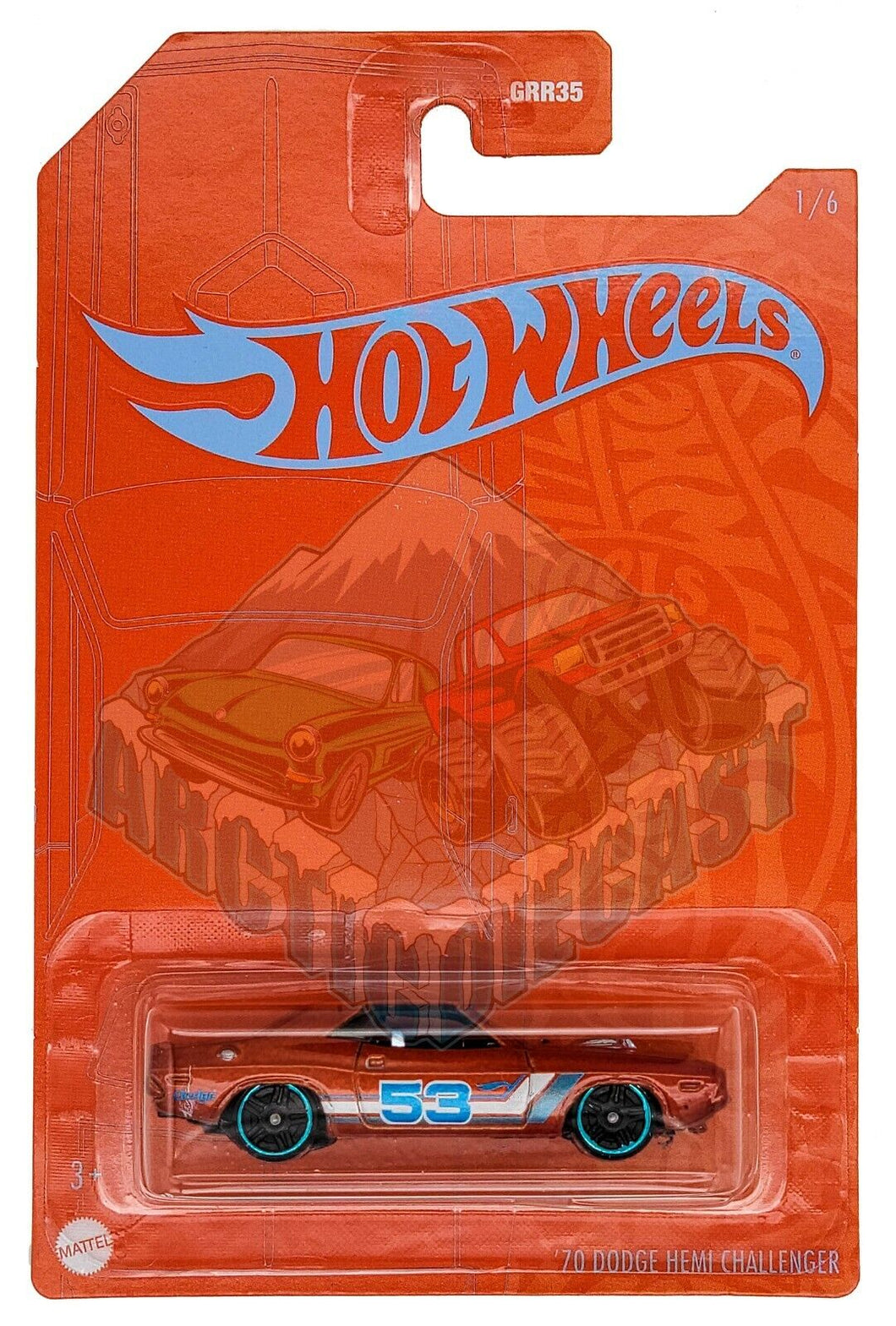 Hot Wheels '70 Dodge HEMI Challenger 53th Anniversary 1/6