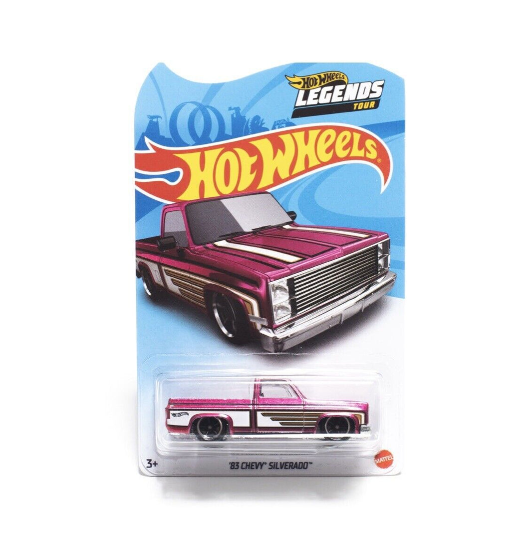 Hot Wheels Legends Tour '83 Chevy Silverado Collector Edition Pink