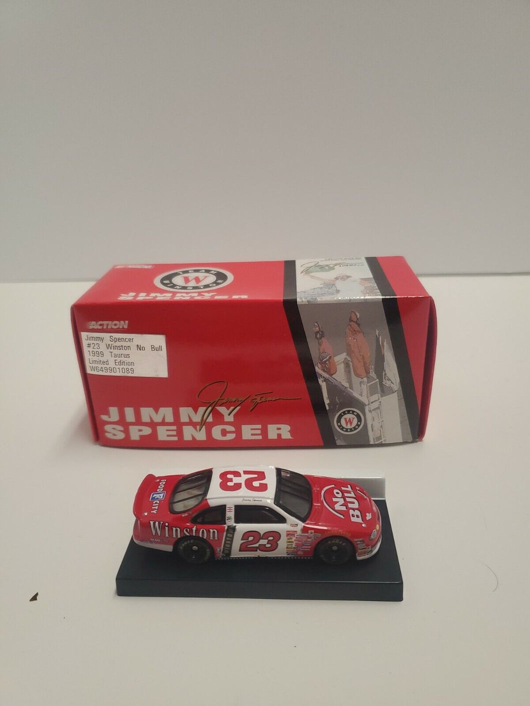 ACTION RACING COLLECTIBLES #99-01089: Jimmy Spencer 1/64 Scale #23 Winston 
