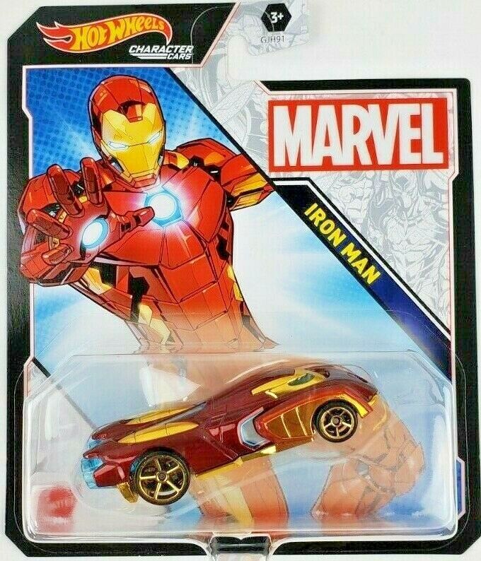 Hot Wheels Marvel Iron Man Character Car
