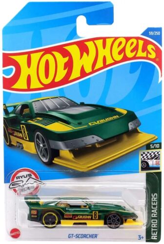 Hot Wheels GT-Scorcher Green Retro Racers 5/10 59/250