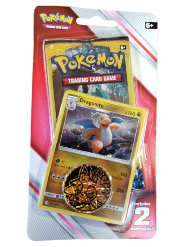 Pokémon TCG Dragonite Holo 2 Mini (3 Cards) Booster Packs Sealed - Lost Thunder