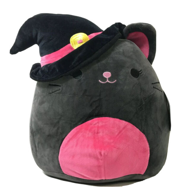 Squishmallows Catarina the Cat in Witch Hat 12