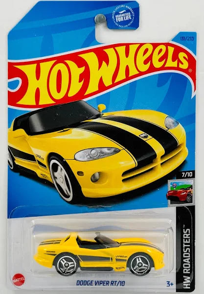 Hot Wheels Dodge Viper RT/10 HW Roadsters 7/10 131/250