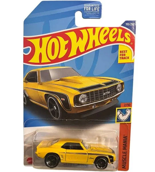 Hot Wheels '69 COPO Camaro Yellow Muscle Mania 2/10 193/250