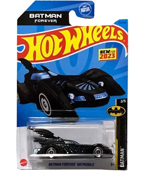 2023 Hot Wheels Batman Forever Batmobile Batman 2/5 055/250 - Assoted Color