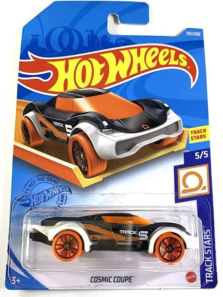 Hot Wheels Cosmic Coupe, Track Stars 5/5 Black 135/250