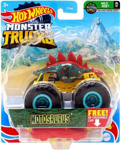 Hot Wheels Monster Truck Wild Ride Motorsaurus