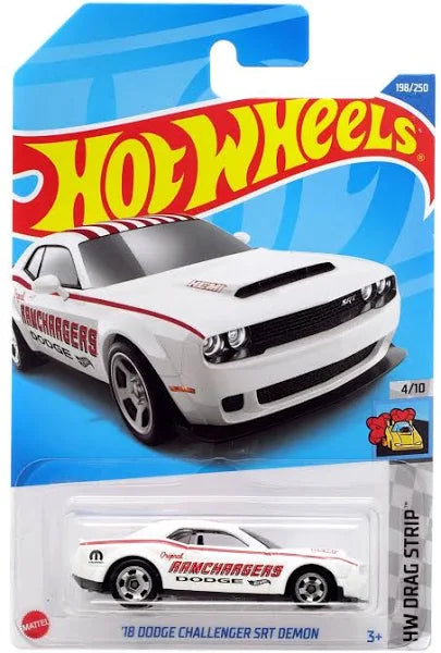 Hot Wheels '18 Dodge Challenger SRT Demon HW Drag Strip 4/10 198/250