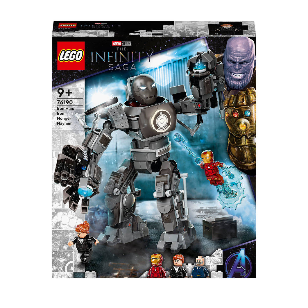 LEGO 76190 Marvel Iron Man: Iron Monger Mayhem ( Retired Product)