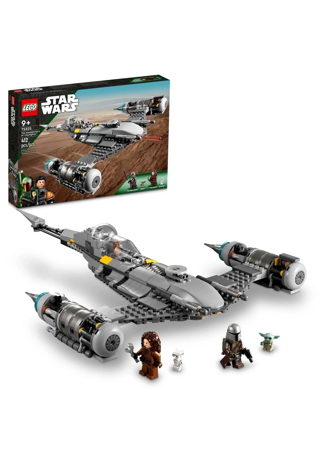LEGO Star Wars The Mandalorian's N-1 Starfighter 75325 ( Retired Soon)