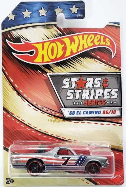 Hot Wheels Stars & Stripes Series '68 Camino 6/10