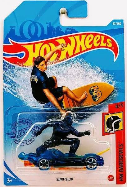 Hot Wheels Surf's Up, Hw Daredevils 4/5 Blue 97/250