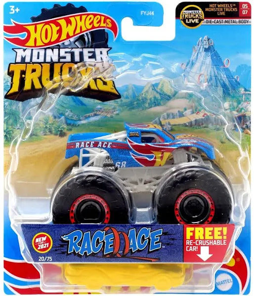 Hot Wheels Monster Truck Live Race Ace