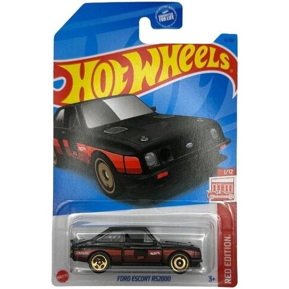 Hot Wheels Ford Escort RS2000 Red Edition 1/12 4/250