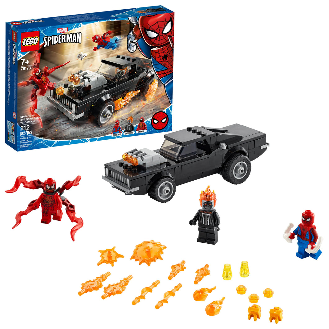 LEGO 76173 Marvel Spider-Man Spider-Man and Ghost Rider vs. Carnage (Retired Product)
