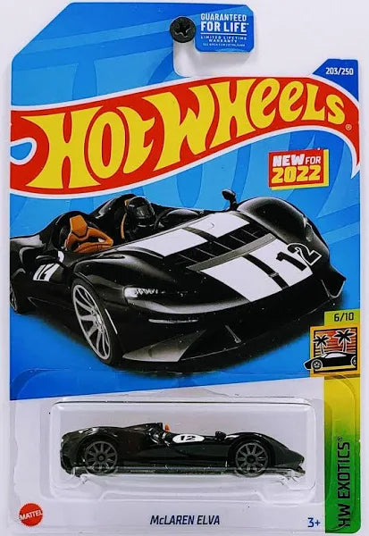 Hot Wheels McLaren Elva HW Exotics 6/10 203/250
