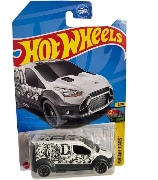 Hot Wheels Ford Transit Connect HW Art Cars 6/10 64/250