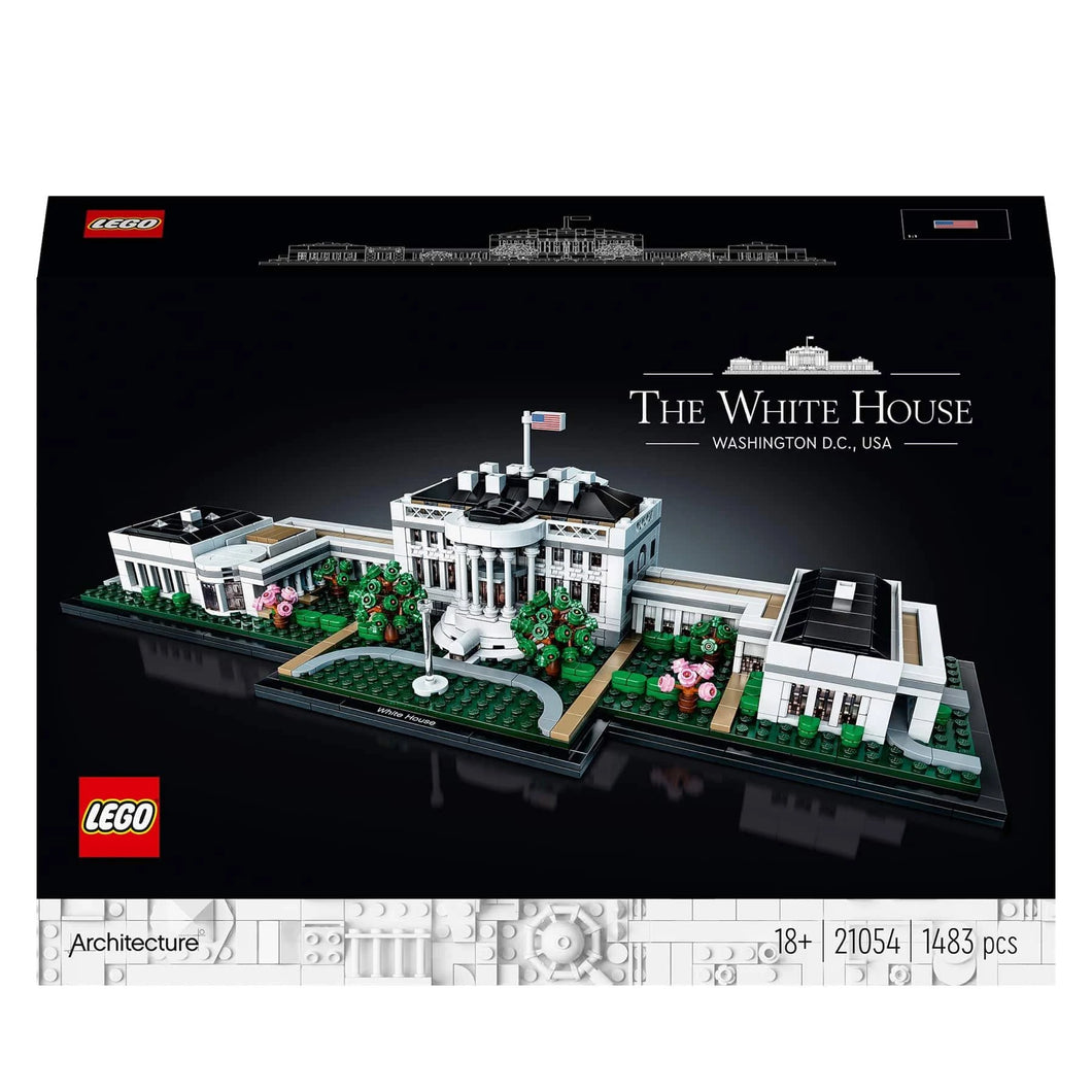LEGO Architecture Collection: The White House Model Building Kit for Adults 21054 ( Retired Soon)