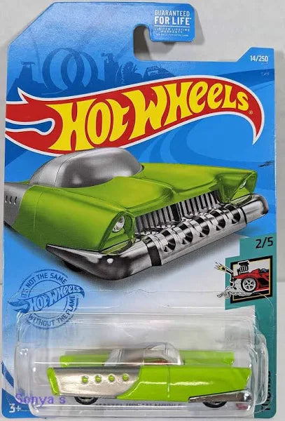 Hot Wheels Mattel Dream Mobile, Tooned 2/5 Green 14/250