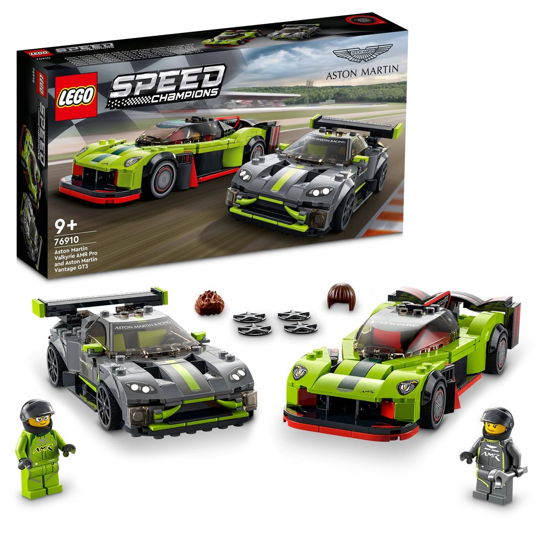 LEGO 76910 Speed Champions Aston Martin Valkyrie AMR Pro and Aston Martin Vantage GT3 (Retired Soon)