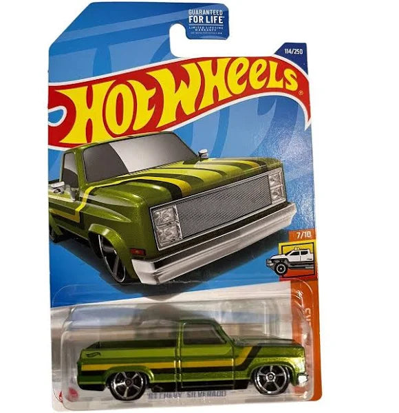 Hot Wheels '83 Chevy Silverado HW Hot Trucks 7/10 114/250