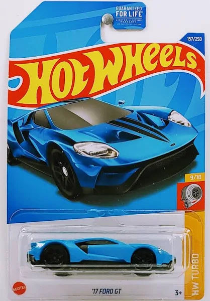 Hot Wheels '17 Ford GT HW Turbo 9/10 157/250 - ASSORTED COLOR