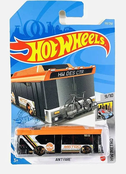 Hot Wheels Ain't Fare, HW Metro 9/10 Orange 155/250