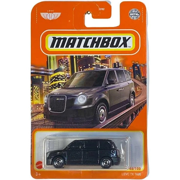 Matchbox LEVC TX Taxi, MBX CITY 6/100