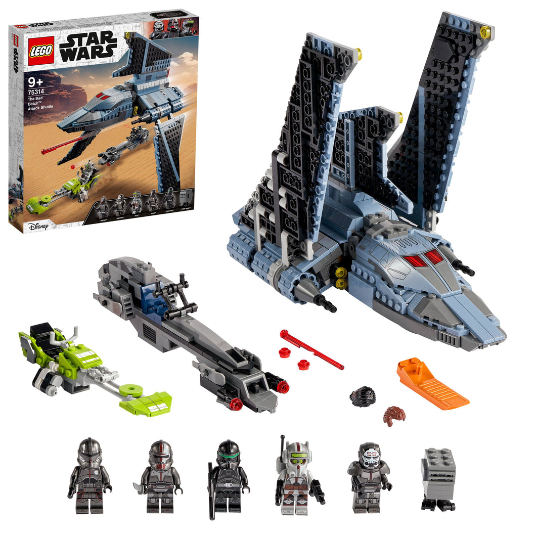 LEGO Star Wars The Bad Batch Attack Shuttle 75314
