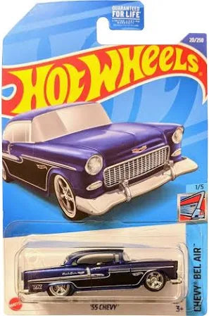 Hot Wheels Super Treasure Hunt '55 Chevy Chevy Bel Air 1/5 20/250