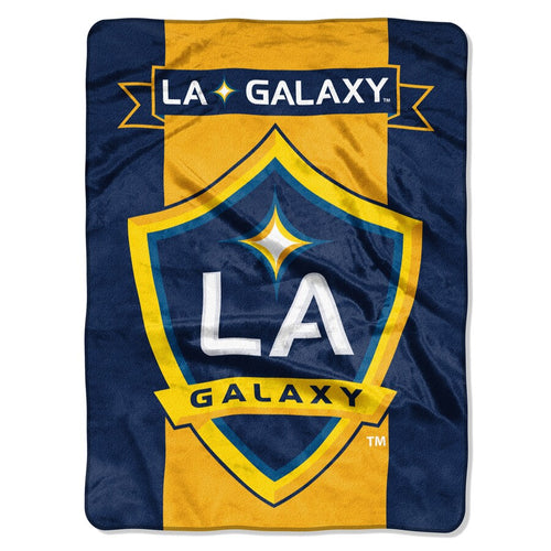 Los Angeles Galaxy Raschel Throw Blanket 60