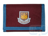 West Ham United Tri-Fold Fabric Wallet - walk-of-famesports